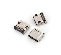 10Pcs USB 3.1 Type-C 24-Pin SMT Female Socket Charging Data Port PCB Solder Connector NWPNLXEA