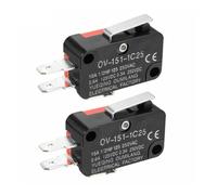 10PCS V-151-1C25 15A Limit Switch Push Button SPDT Momentary Snap Action Inching switch, travel switch