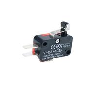 10PCS V-155-1C25 15A The switch, Push Button SPDT Momentary Snap Action Limit switch, travel switch,