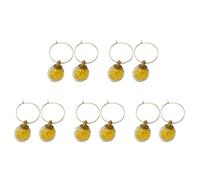 10pcs Verre À Vin Charme Avec Anneaux Marqueurs De Boisson Étiquette Pour Boire Du De Champagnes Party Decoration Verre Accessoires