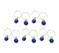 10pcs Verre À Vin Charme Avec Anneaux Marqueurs De Boisson Étiquette Pour Boire Du De Champagnes Party Decoration Verre Accessoires
