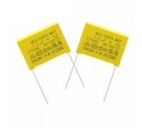 10PCS X2 capacitor 15mm 275VAC 275V 0.022UF 0.047UF 0.1UF 0.15UF 0.22UF 0.33UF 0.47UF 0.68UF 1UF Polypropylene film AUOQKQUT(0.22UF)