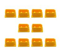 10pcs XT90 XT90H XT90I XT90PW Femelle connecteur Protecteur Bouchon Anti-poussière Couvercle de Protection en PVC Capuchon de Protection Anti-poussière Capuchon de Protection pour (Female)