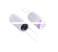 10pcs25v 1800uf capacitor volume 10x22mm 1800 uf 25 v DIP Solid Electrolytic Capacitor Aluminum electrolytic capacitors NWPNLXEA
