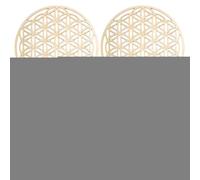 10Piece Round Coasters, Hollow Out Heat-Resistant Insulation Pads, Wooden Coaster Set for Kitchen, Living Room, Home, Hangable Wall Decor, Daily Use, Protects Surfaces, Durable, Stylish, Eco-Friendly