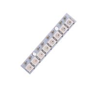10pièces 8 X WS2812B 5050 RGB Conduite, Panneau de Lumieres de LED, Bande en Couleur Integree pour NAZE32 CC3D
