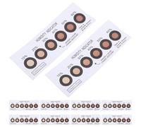 10pièces Carte Indicatrice Humidité Points Smd Bleu à Rose Enregistreur Humidité Réutilisable Carte Mesure Petite pour Maison et Électronique Installation Facile