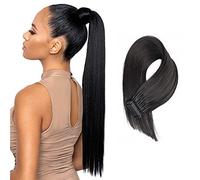 10pin nature,26in,Extension de Cheveux Humains 6D, 10/5 Rangées, Peut être Permanenté et Teint sans s'Emmêler, Pose, Retrait et Réutilisation Rapides Extensions de Cheveux 6D