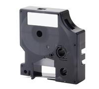 10PK 45013 Compatible Dymo D1 Tape 45010 45018 40913 43613 6/9/12mm Label for LabelManager 160 280 210D Printer(10PK Black on Yellow)