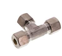 10S Raccord à compression en T en acier inoxydable 630 Bar DIN 2353