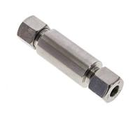 10S Raccord droit à souder et à couper en acier inoxydable Bulkhead 630 bar ISO 8434-1