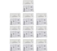 10Set Jeu de tamis à filtre en fibres, Accessoires pour aspirateurs, convient pour Miele FJM série GN, Blanc