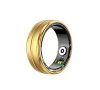 (10size,Gold)Smart Ring Men Women Health Monitor Waterproof Smartring Fitness Tracker Man Smart Rings Multiple Sport Modes