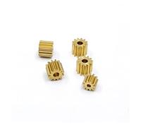 10T 2.98mm Teeth 0.6 Modulus Copper Brass Gear Metal Transmission Pinion Gear Fit electronic starter Shaft Hole PKNVKZIDK
