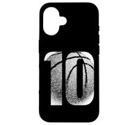 10th Birthday Boy Basketball Player Basketball 10 Years Old Coque pour iPhone 16
