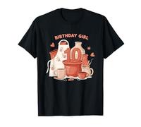 10th Birthday Girl Pottery T-Shirt