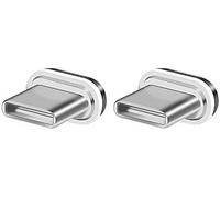 10th Generation Magnetic Connectors, Fast Charging And Data Transfer For Usb-C Smartphones (2 Pack)