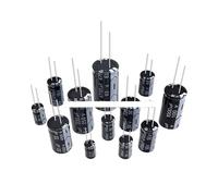 10V 16V 25V 35V 50V 400V 450V Aluminum Electrolytic Capacitor 4.7UF 10UF 22UF 47UF 100UF 220UF 330UF 470UF 1000UF 2200UF 4700UF NWPNLXEA(16V 4700UF 5PCS)