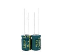 10V 16V 25V 35V 50V 400V Aluminum Capacitor 100UF 220UF 330UF 470UF 680UF 1000UF 1500UF 2200UF 3300UF High Frequency Low NWPNLXEA(25V680UF 10PCS)