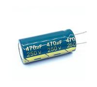 10V 16V 25V 35V 50V 400V High Frequency Low Aluminum Capacitor 100UF 220UF 330UF 470UF 680UF 1000UF 1500UF 2200UF 3300UF AUOQKQUT(160V22UF 10PCS)