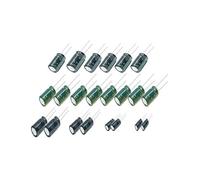 10V 16V 25V 35V 50V 400V High Frequency Low Aluminum Capacitor 100UF 220UF 330UF 470UF 680UF 1000UF 1500UF 2200UF 3300UF AUOQKQUT(160V22UF 10PCS)