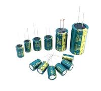 10V 16V 25V 35V 50V 400V High Frequency Low Aluminum Capacitor 100UF 220UF 330UF 470UF 680UF 1000UF 1500UF 2200UF 3300UF NWPNLXEA(160V22UF 10PCS)