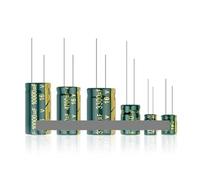 10V 16V 25V 35V 50V 400V Ibuw High Frequency Low Aluminum Capacitor 100UF 220UF 330UF 470UF 680UF 1000UF 2200UF 3300UF NWPNLXEA(63V1000UF 5PCS)