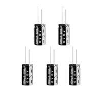 10V 2200µF 50/60HZ Condensateurs électrolytiques,Aluminium Electrolytic Capacitors,10x17mm,Capacitors 2200uF 10V Convient d'appareils ménagers et d'alimentations à découpage 5pcs