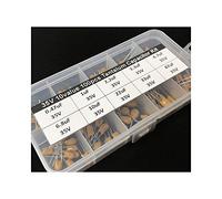 10valeurs 100pcs 35V 0.47uF 1uF 2.2uF 3.3uF 4.7uF 6.8uF 10uF 22uF 33uF 47uF Condensateur au tantale kit assorti avec boîte de rangement Appareils électroniques