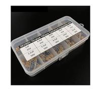 10values 100pcs 35V/50V 1uF 2.2uF 3.3uF 4.7uF 6.8uF 10uF 22uF 33uF 47uF tantalum capacitor assorted kit with storage box AUOQKQUT