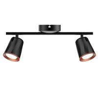 10W 2-Way LED Lampe Murale, 4000K, 1080lm, IP20, Noir - VT-812 218257