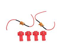 10W 39 ohms Résistances de charge d'ampoule LED, 2Pcs Décodeur de phares antibrouillard DIY Phare LED Clignotant Clignotant Code d'erreur Lumières Fil Fix Avertissement Annuleur