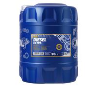10W 40 L'huile de moteur 20 litre MANNOL Diesel Extra SAE 10W40 VW 502/505/MB