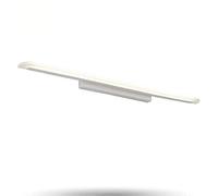 10W Lampe de Miroir Led En Bois Pour Salle Den, Lampe Murale Avec 2 Flammes G9, Lumière Frontale Avec Housse En Verre, Étanche, Lampe de Maquillage En Bois, Lampe de Chevet