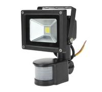10W PIR LED Lampe IP65 Projecteur Floodlight Blanc Etanche Motion Sensor