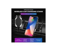 10W Qi Wireless Fast Car Charger Air Vent pour iPhone X XS XR pour Samsung Fashion