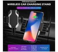 10W Qi Wireless Fast Car Charger Air Vent pour iPhone X XS XR pour Samsung Fashion G