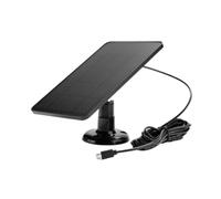10W Solar Panel for Camera Outdoor Charging Panel with Mounting Cable