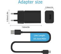 10W Usb-C Ac Chargeur Adaptateur Compatible Avec Lenovo Tab M10 Tb-X605F Tb-X605L P10 Tb-X705F Tb-X705L Yoga Tab 3 Plus Yt-X703F Yt-X703L Yt-X703X Tab M9 Zac3 Zac4 Zac5 Compatible Avec Galax[Z5129]