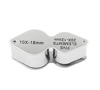 10X 20X Loupe Grossissante Mains Pliable Double pour Réparation électronique