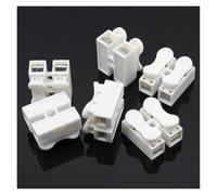 10x 2p Spring Connector wire with no welding no screws Quick Connector cable clamp Terminal Block 2 Way Easy Fit for led strip