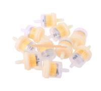 10x 4 25 4 mm Filtre de Tuyau de Carburant en Ligne Clear Compatible avec des Applications de Moteur de Scooter de Moto
