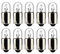 10x AMPOULE 12V 4W BA9S TRANSPARENT AUTO MOTO SCOOTER MOBYLETTE TEMOIN COMPTEUR