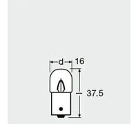 10x Ampoule BA15d 5626 OSRAM