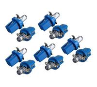 10x AMPOULE LED COMPTEUR TABLEAU DE BORD B8-5D T5 Lampe avec support BLEU TUNING auto voiture lumiere