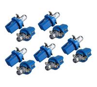 10x AMPOULE LED COMPTEUR TABLEAU DE BORD B8-5D T5 Lampe avec support BLEU TUNING auto voiture ODIPIE
