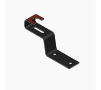10x Attache Type 154 pour Creaton PD tuiles de toiture Attache Type en aluminium RAL 9005 Noir tuile Clips pour plaques de faîtière.