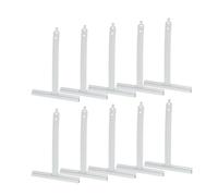 10x Attaché Volet Roulant 19 cm Maxi Accroche Volet Roulant - Crochets à ressort de sécurité - 19x15 cm (150 * 190mm, Pièce, 10)