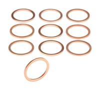 10x bague d'étanchéité 18x22mm bague d'étanchéité cuivre bouchon de vidange pour Simson S50 KR51/1 Schwalbe Star Epervier Habicht