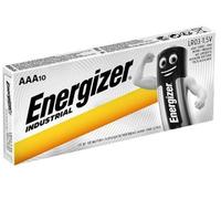 Energizer Industrial Batterie LR03 1.5V AAA [ Paquet de 10]